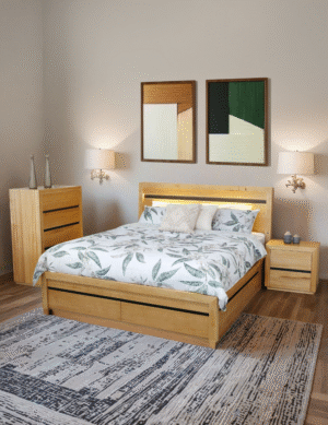 Anderson Bed with 4 side Draws