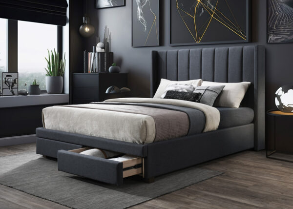 Santiago bed with 2 draws